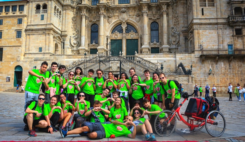 ‘Caminando a Santiago’ para jóvenes con cardiopatías congénitas