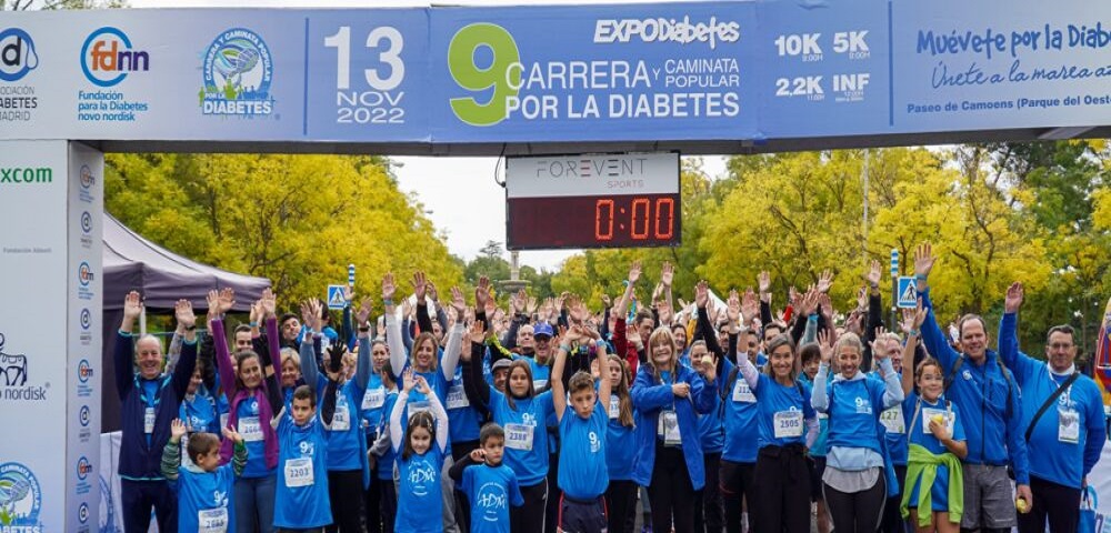 Únete a la marea azul, muévete por la diabetes