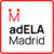 Logo de (adELA Madrid) - Asociación Madrileña de Esclerosis Lateral Amiotrófica