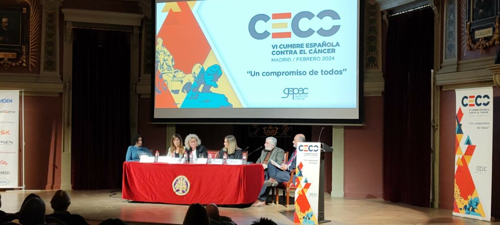 VI Cumbre Española contra el Cáncer. Mesa redonda 'Forjando estrategias: colaboración comunitaria en la prevención del cáncer'