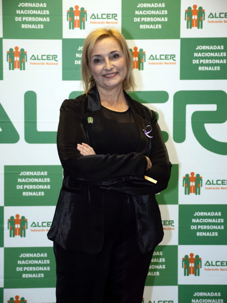 Ana Belén Martín, responsable de Cohesión Asociativa de la Federación Nacional de Asociaciones de paciente renal ALCER