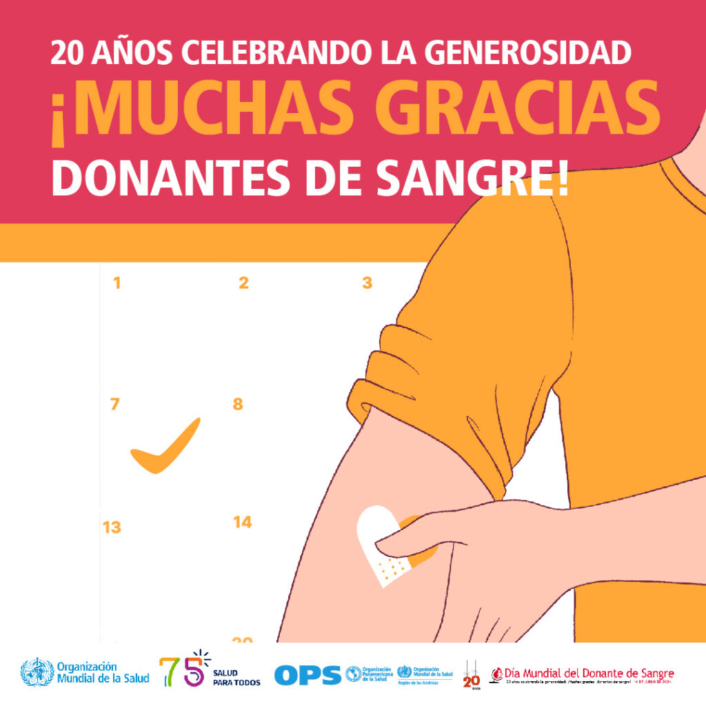 Día Mundial de los donantes de Sangre