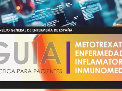El Consejo General de Enfermería publica una guía de uso de metotrexato para pacientes