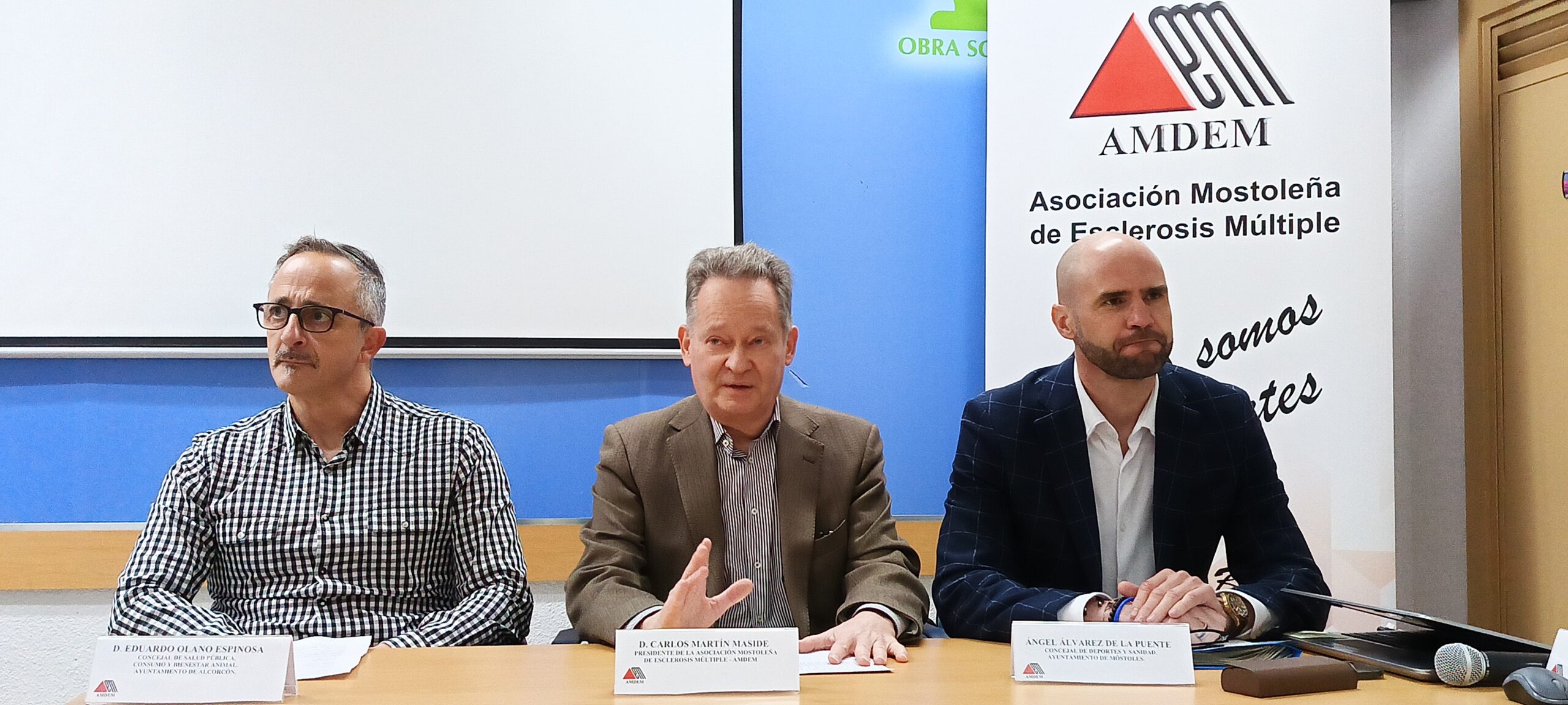 Carlos Martín (AMDEM): «Nuestro gran objetivo de futuro es poner en marcha un centro de día»