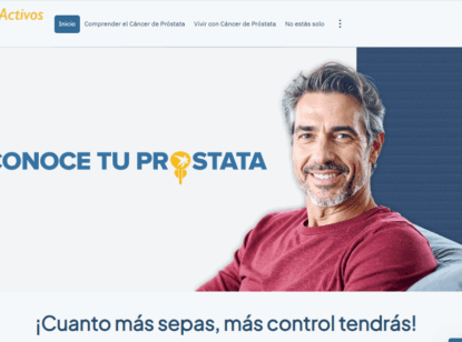 Nace ProstActivos, una plataforma digital para informar, acompañar y empoderar a los pacientes con cáncer de próstata