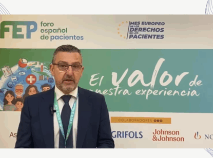 Andoni Lorenzo (FEP): «La experiencia del paciente es clave para diseñar políticas de salud más realistas y eficaces»