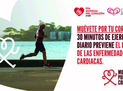 #MuévetePorTuCorazón: una iniciativa para promover la actividad física como prevención cardiovascular