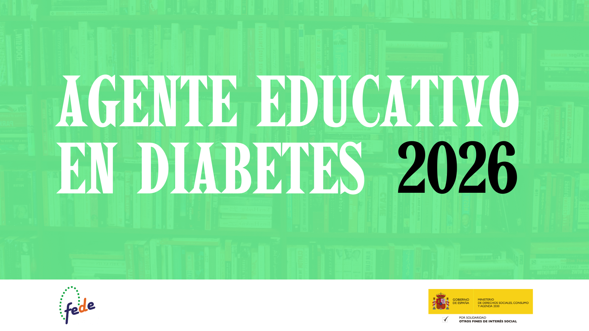 FEDE impulsa la formación terapéutica para el paciente con una nueva edición de “Agente educativo en diabetes”