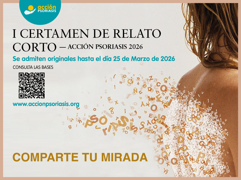 Acción Psoriasis convoca su primer certamen de relato corto sobre la enfermedad psoriásica