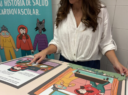 Caperucita se convierte en embajadora de la prevención del infarto y el ictus