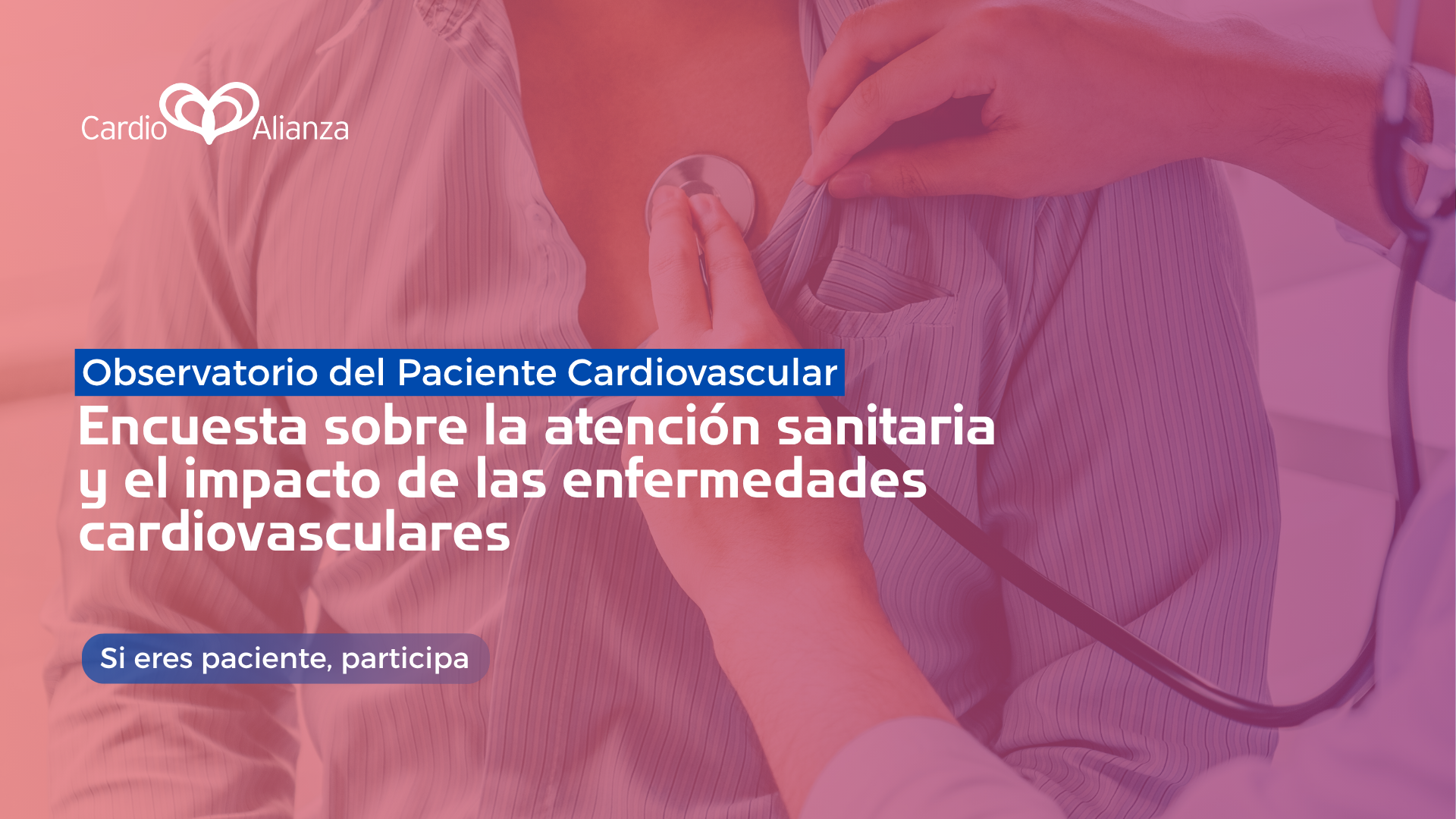 Cardioalianza lanza una encuesta para conocer el impacto real de las enfermedades cardiovasculares