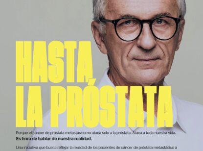«Hasta la próstata», una campaña que da voz a la realidad diaria de quienes conviven con el cáncer de próstata metastásico 