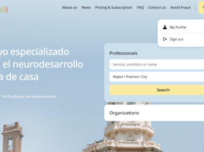 Nace “Busca & Encuentra”, la primera plataforma que conecta a familias con profesionales especializados en neurodesarrollo