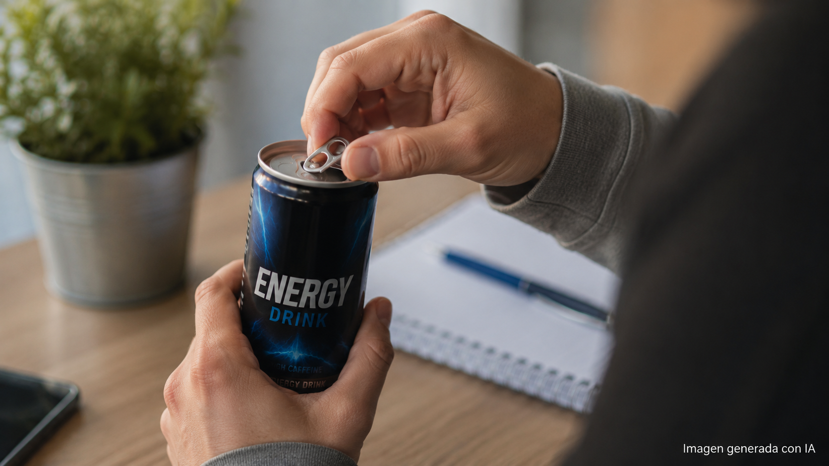 Las bebidas energéticas pueden provocar insomnio, molestias digestivas y erosión dental