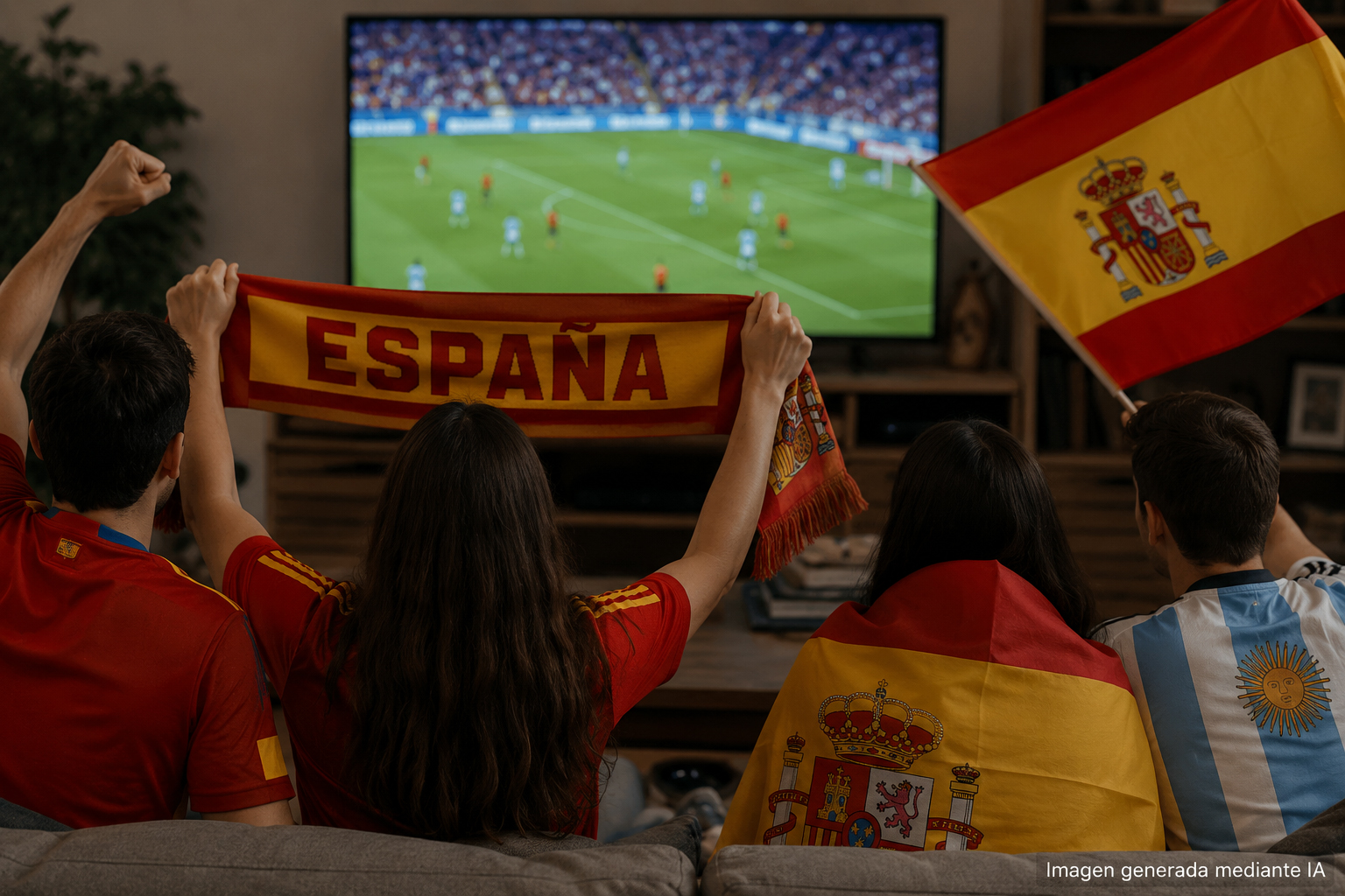 Consejos para que los pacientes coronarios disfruten de la final del Mundial de fútbol con seguridad