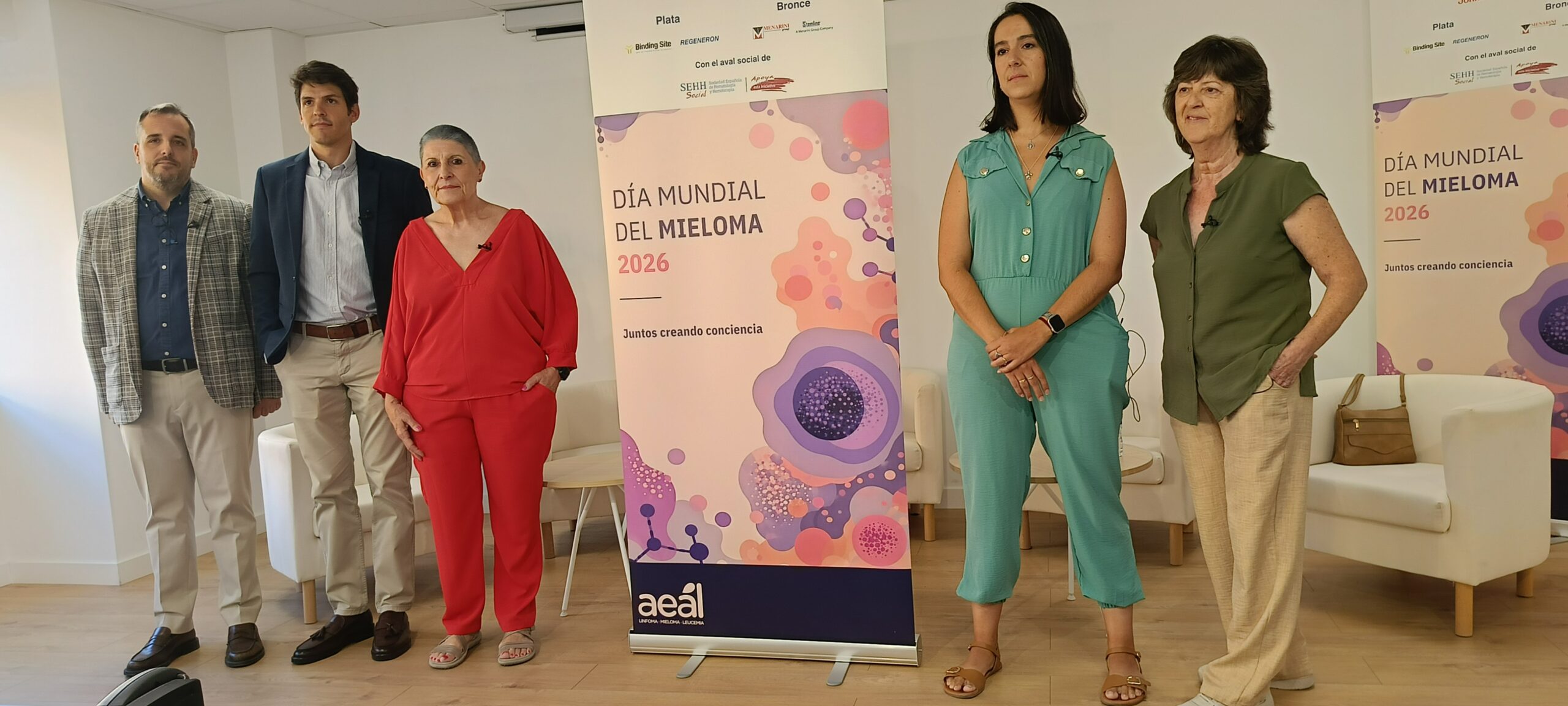 Pacientes y hematólogos piden detectar antes el mieloma múltiple y garantizar el acceso a las nuevas terapias